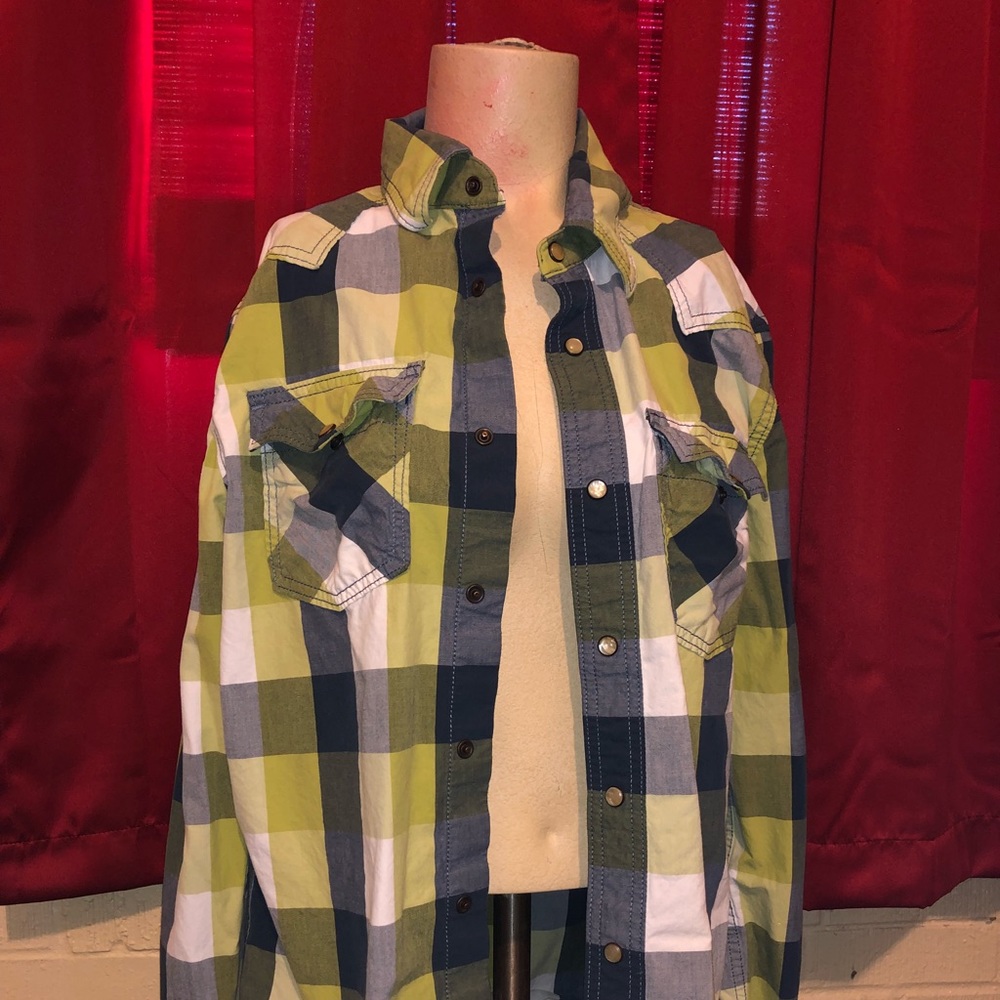 Hollister long sleeve button up